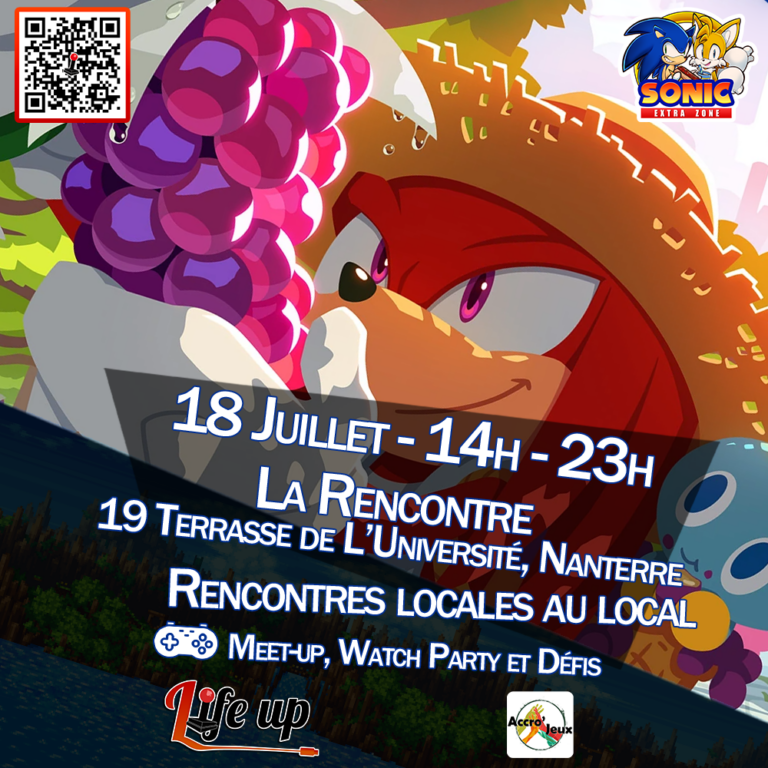 Affiche : Sonic Extra Zone, Juillet 2026