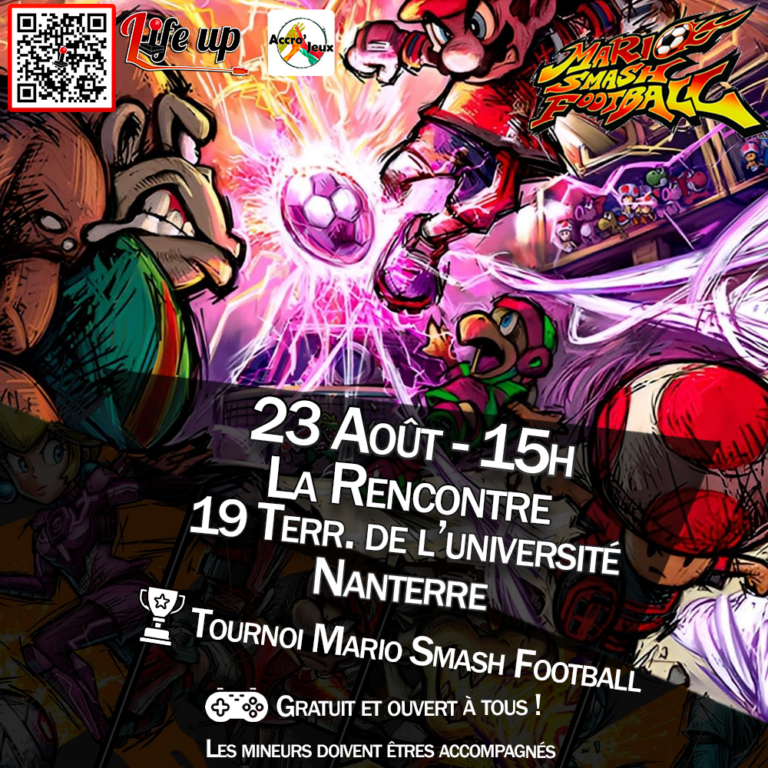 Affiche : Tournoi Mario Smash Football