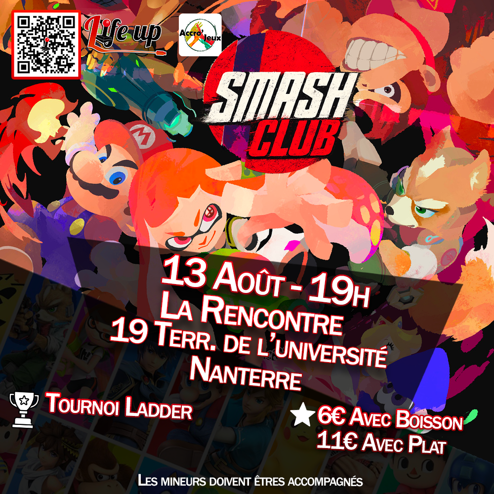 Affiche : Tournoi Smash — Ladder