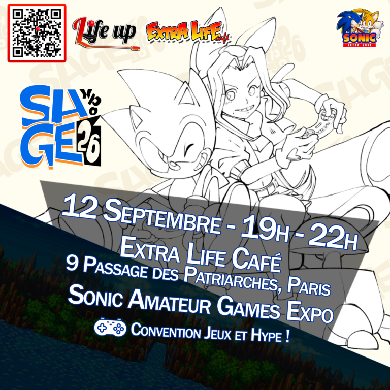 Affiche : Sonic Extra Zone – SAGE 2026