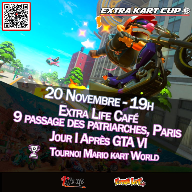 Affiche : Extra Kart Cup – Tournoi Mario Kart World