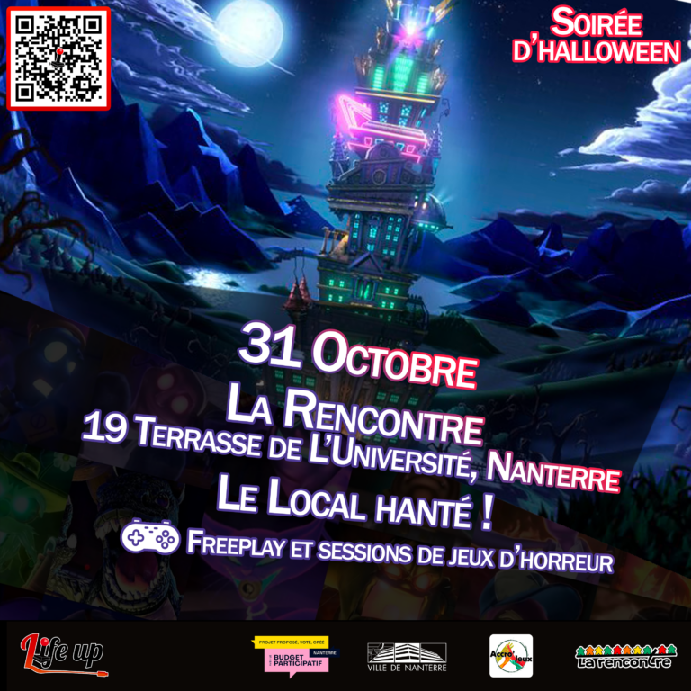 Affiche : Soirée D&rsquo;Halloween – Le Local Hanté